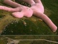 Królik gigant w google maps