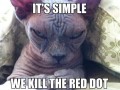 Kill the red dot