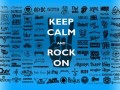 Keep calm amp rock on