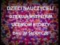 Dzieci dziękują