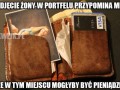 Zdjęcie żony w portfelu