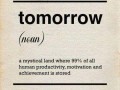 Tomorrow