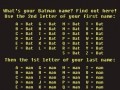 Batman name