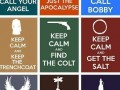 Keep calm it39s supernatural