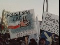 Jak widać na manifestacji znalazły się ultra faszystowskie transparenty nawiązujące do czystej nienawiści