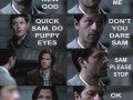 Puppy eyes