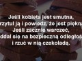 Gdy kobieta jest smutna