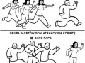 Grupa kobiet goni atrakcyjnego faceta