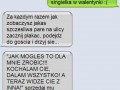 Singielka w walentynki