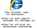 Religia jest jak internet explorer