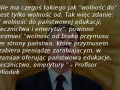 Profisor miodek masakruje lewaków
