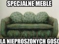 Meble dla nieproszonych gości