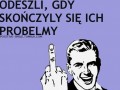 Pozdrawiam środkowym palcem
