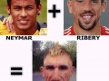 Neymar  ribery