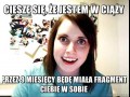 Cieszę się że jestem w ciąży