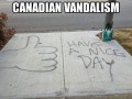 Kanadyjski wandalizm
