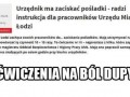 Ćwiczenia na ból dupy