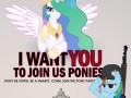 Propaganda pony poster