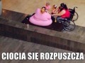Ciocia się rozpuszcza