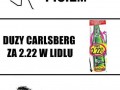 Tani carlsberg w lidlu