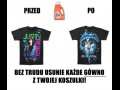 Jak usunąć syf z koszulki