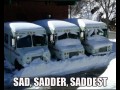 Sad sadder saddest