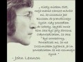 Lennon o życiu