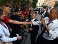 Obama i maska głowa konia