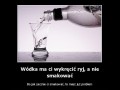 Wódka nie ma smakować