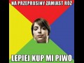 Na przeprosiny zamiast róż