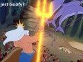 Goofy w małej syrence
