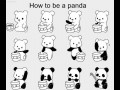 Instrukcja jak zostać pandą