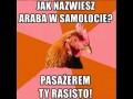 Arab w samolocie