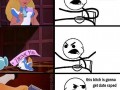 Bitch gonna get raped