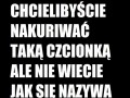 Co nie