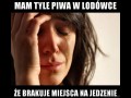 Mam tyle piwa w lodówce