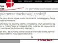 Po kliknięciu informacji o cookies na stronie religijnej
