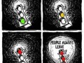 People always leave