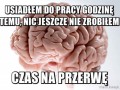 Usiadłem do pracy godzinę temu nic jeszcze nie zrobiłem