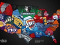 Nba map