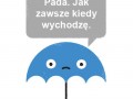 Smutny parasol jest smutny