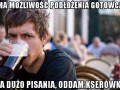 Ma możliwość podłożenia gotowca