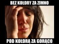 Bez kołdry za zimno