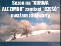Kurwa ale zimno