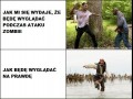 Podczas ataku zombie