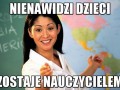 Nienawidzi dzieci