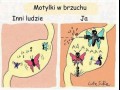Motylki w brzuchu
