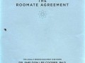 The roomate agreement