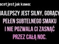 Facet jak kawa