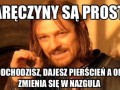 Zaręczyny są proste